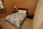 Guest Bedroom Offers a Queen Bed